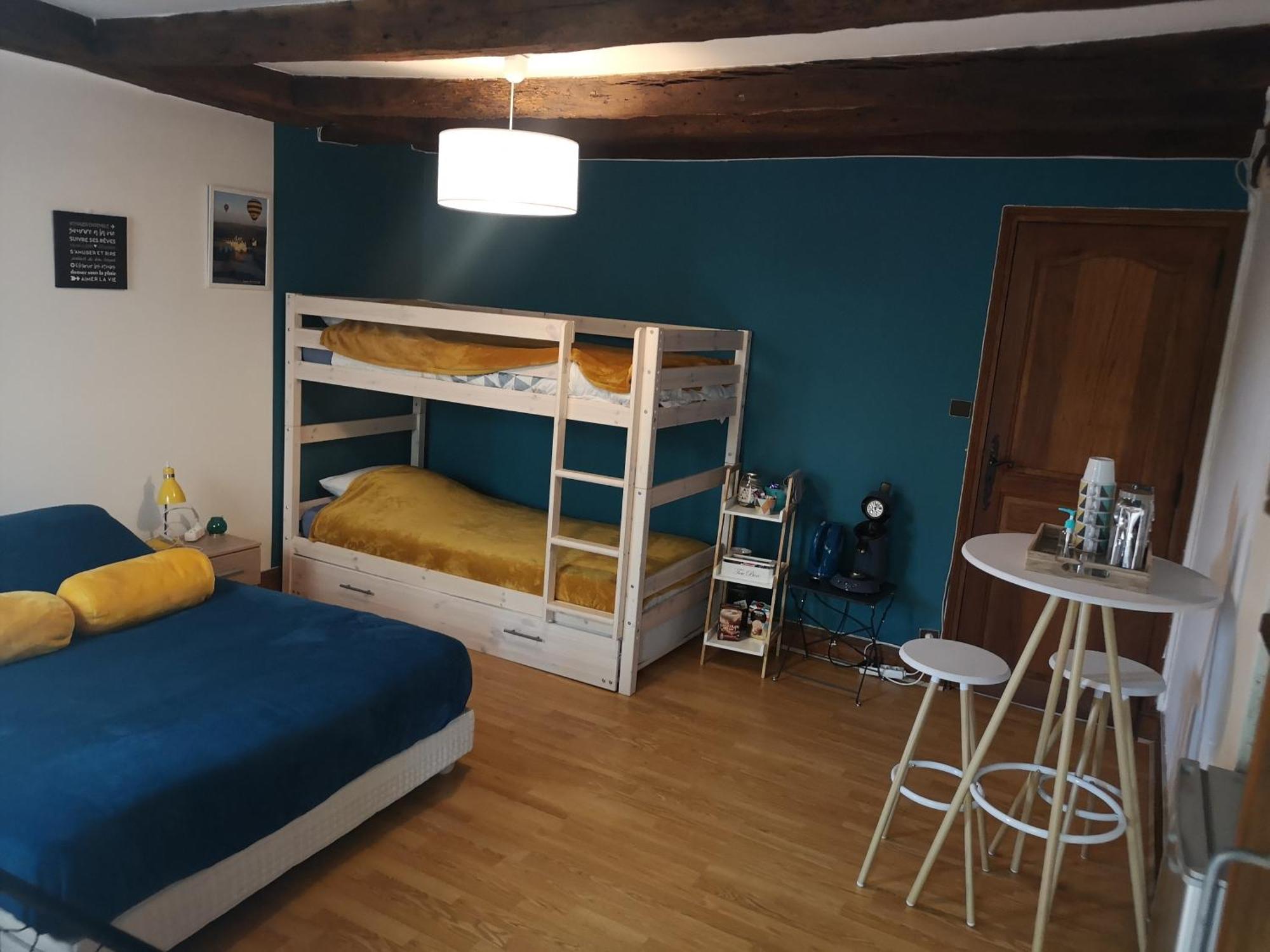 chez Pauline&Sébastien le Bien-être proche de la forêt Saint-Gervais-la-Forêt Chambre photo